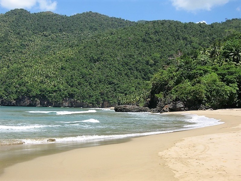 Playa El Valle, en Samaná