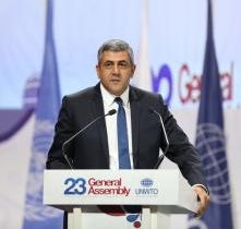 el secretario general de al OMT, Zurab Pololikashvili