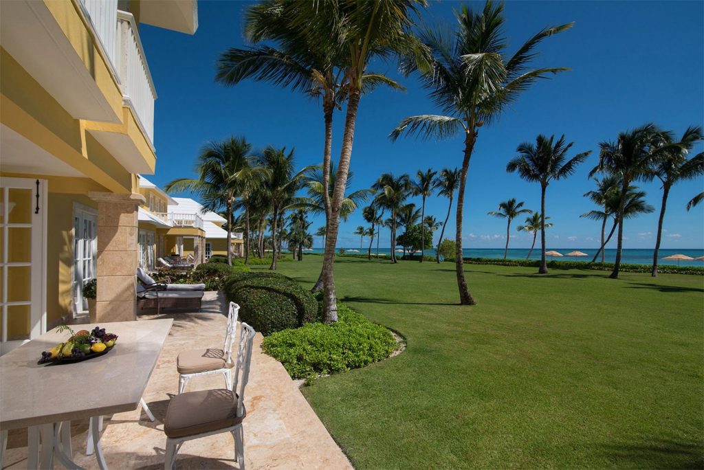 Vista de la zona paradisíaca de Punta Cana desde las instalaciones del hotel Torguga Bay.