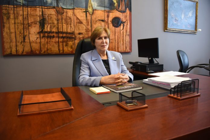 Ministra de Cultura de la República Dominicana, profesora Carmen Heredia.