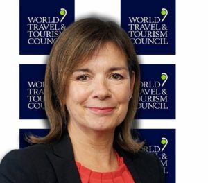 Julia Simpson, presidenta y directora ejecutiva de WTTC.
