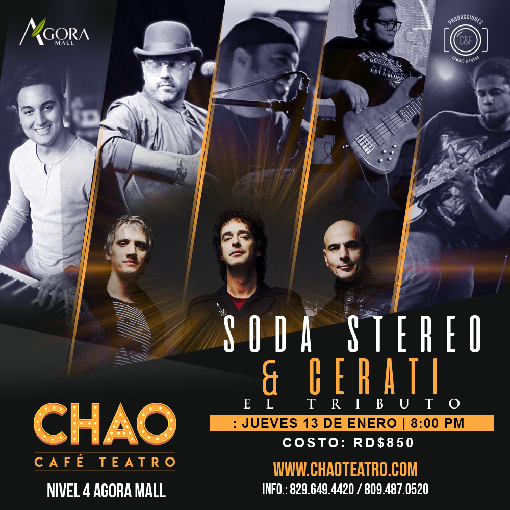 Soda Stereo y Cerati en Chao