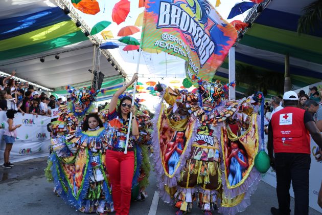 Museo del Carnaval Vegano. Comparsa los Broncos.
