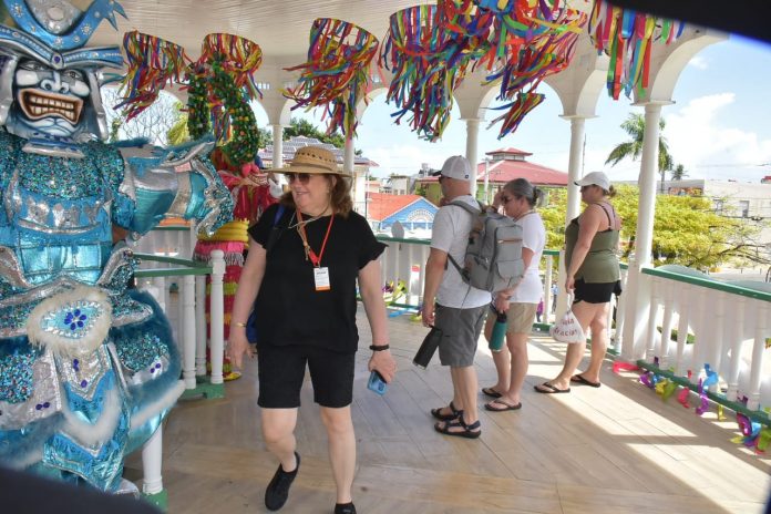 Cruceristas en Puerto Plata