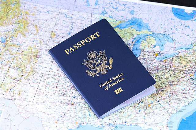 Indice de Henley Pasaporte de EEUU sobre el mapa mundi