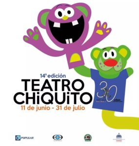 Festival de Teatro Chiquito en Teatro Guloya del 11 de junio al 31 de julio