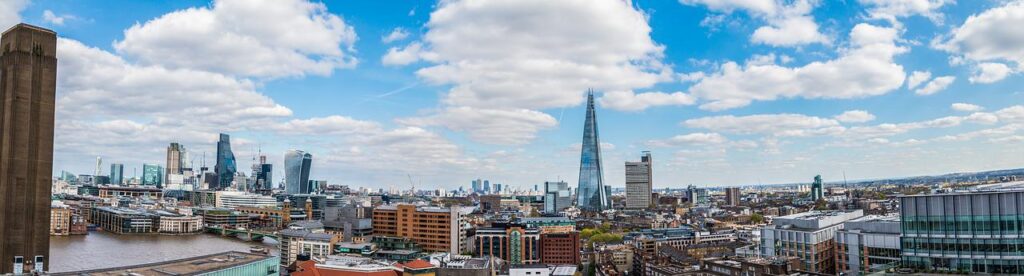 Panorámica de la ciudad de Londres. Pixabay