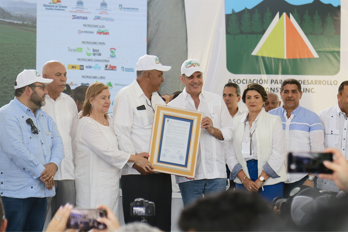 El Festival fue dedicado al presidente Luis Abinader.