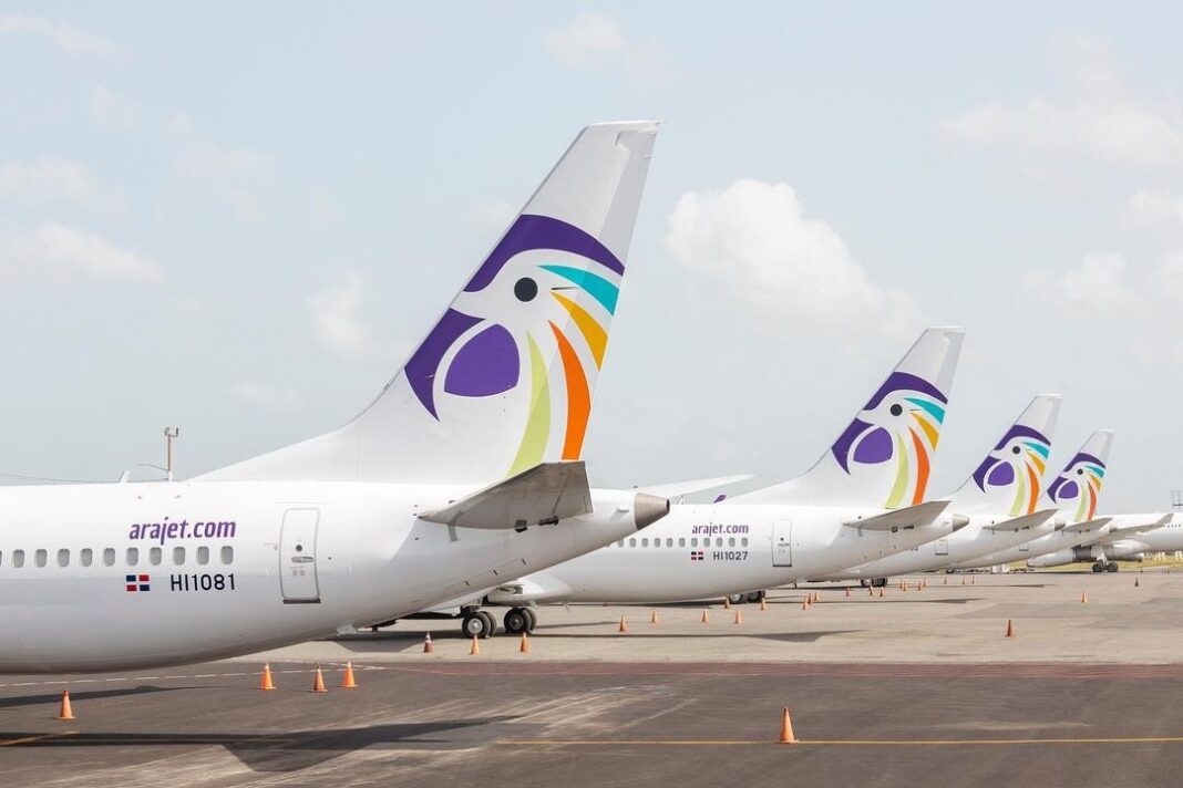 Arajet iniciará operaciones el 15 de septiembre, volando a Ciudad de México e irá sumando en los días subsiguientes destinos en Perú, Colombia, Costa Rica y varias islas del Caribe.