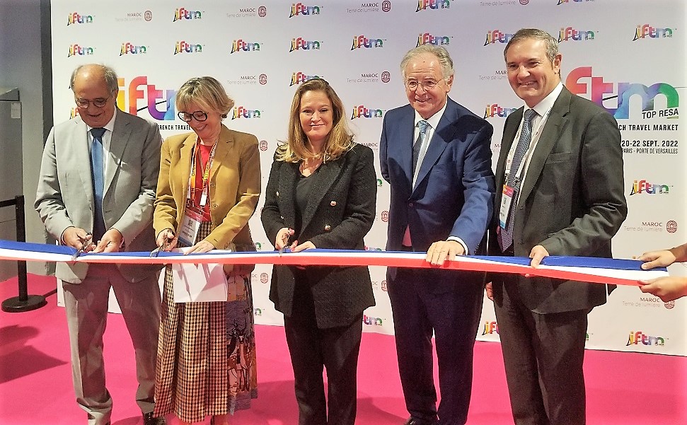 La ministra delegada de Pymes, Artesanía y Turismo de Francia inauguró la exposición IFTM, y compartió su visión del sector.