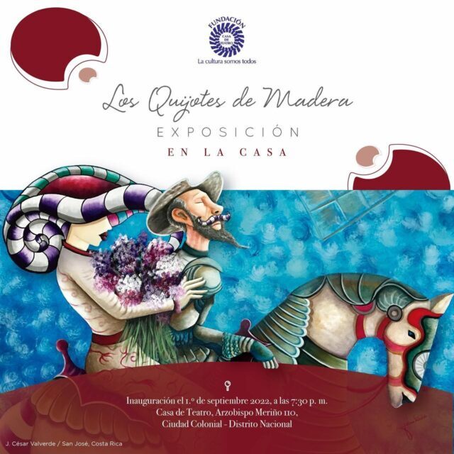 Exposición colectiva Los Quijotes de Madera en Casa de Teatro