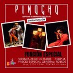 Pinocho en Guloya el viernes 28 a las 7 pm
