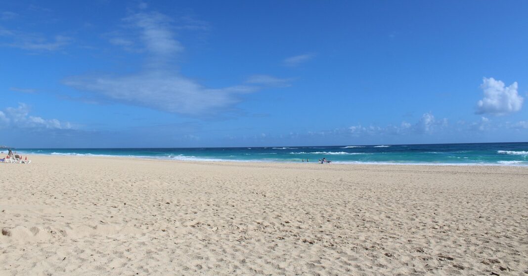 Vista panorámica de una de las playas de Punta Cana.