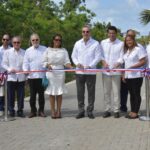 El presidente Abinader inaugura obras municipales en Miches.