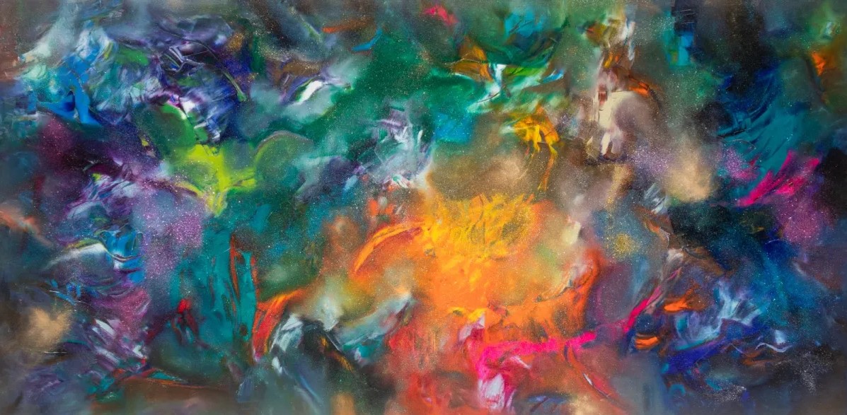 «Universo Multicolor» del artista Eddie Mosler 1