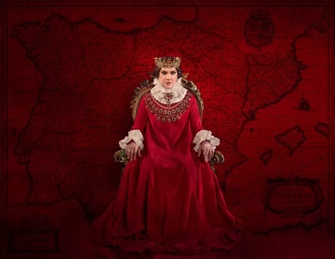 Carlota Carretero en su papel de Juana La Loca adulta.