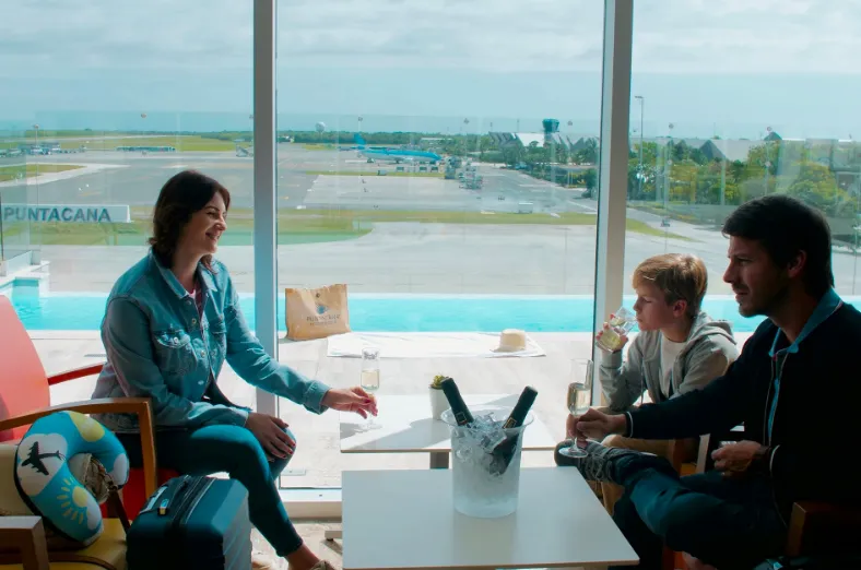 Área VIP del Aeropuerto Internacional de Punta Cana.