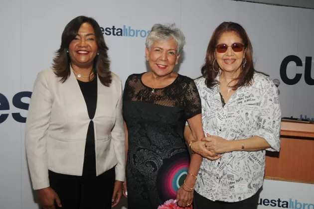 Amarilys Duran, Olga de los Santos y Olga Lara.