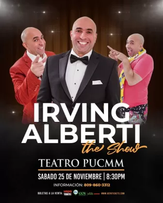 Irving Alberti presenta en el Teatro de la PUCMM en Santiago The Show 25 de noviembre