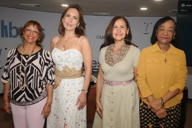 Rafaela Sencion, Antonella Minervino, Yahnna Pla y Carmen Leyda Mora.