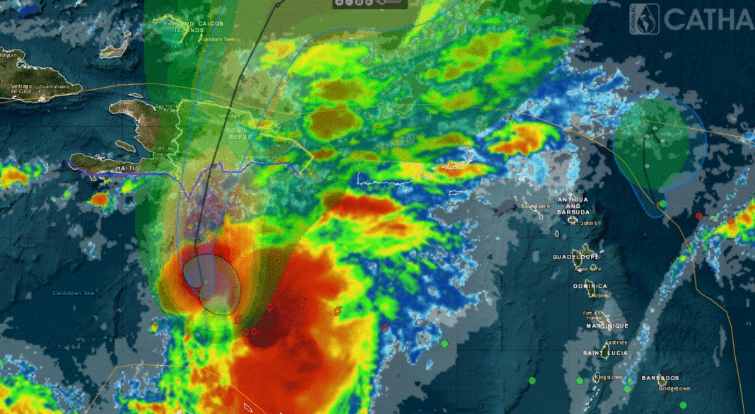 Seguimiento a la tormenta tropical Franklin