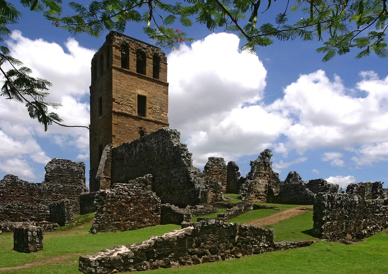 Ruinas de la Catedral Panamá la Vieja.