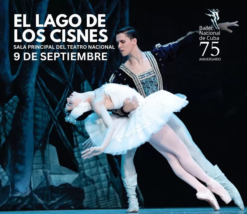 El Lago de los Cisnes con el Ballet Nacional de Cuba este sábado 9 en el Teatro Nacional 2