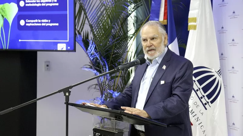 Miguel Ceara Hatton, ministro de Medio Ambiente de la República Dominicana.