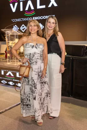 Claudia Esvelti y Aurin Rodríguez