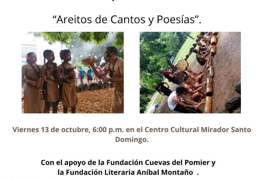 Areitos de Cantos y Poesía en el Centro Mirador v13 de octubr a