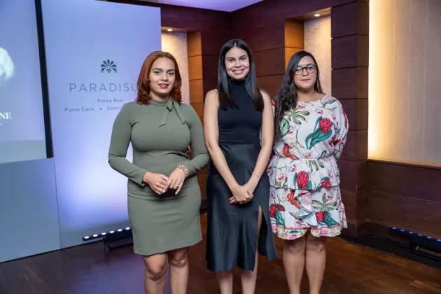 Dayman Estrella, Gianny Soto y Jesline Solís (1)
