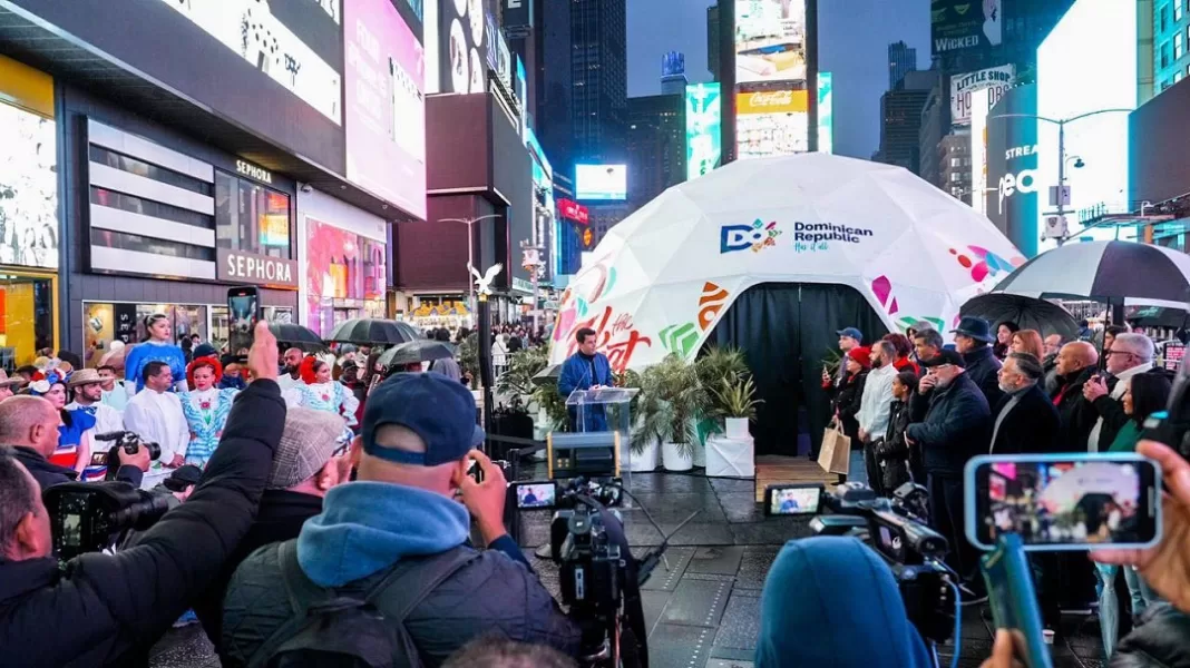 Destacan el éxito de la jornada de promoción dominicana Change the Season en el Time Square de NY