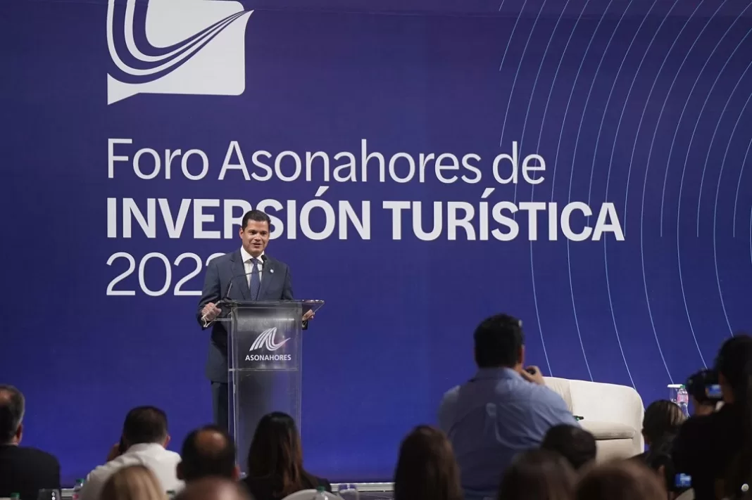 David Llibre, presidente de Asonahores durante el Sexto Foro de Inversión Turística.