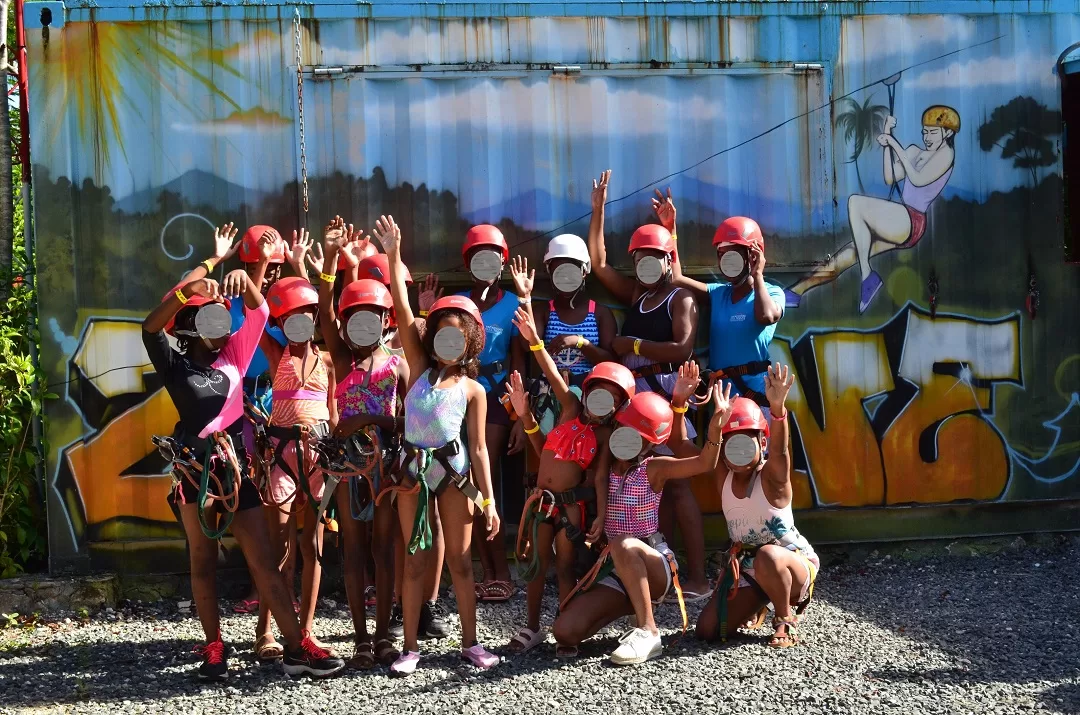 20 niñas del Hogar “Casa de Esperanza”, entidad que acoge niñas víctimas de violencia, disfrutaron el pasadía.
