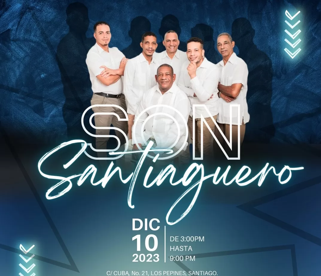 La agrupación Son Saniaguero al Son de Keka en Santiago este domingo.