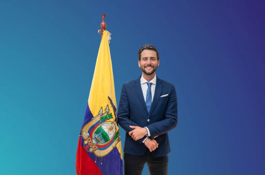 Niels Olsen, ministro de Turismo de Ecuador