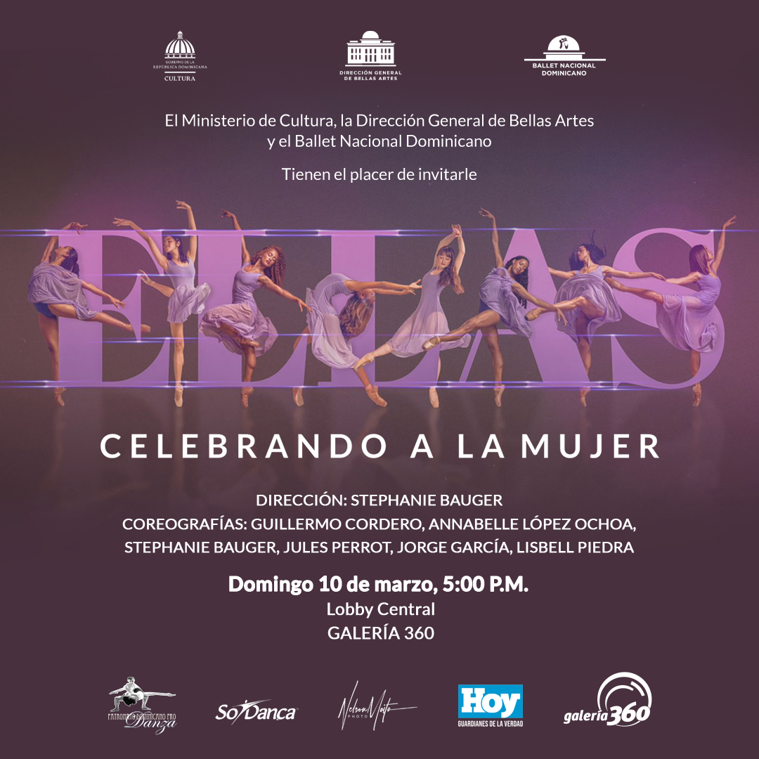 El espectáculo Ellas  se presentó del 29 de febrero al 2 de marzo en la sala Máximo Avilés Blonda del Palacio de Bellas Artes.
