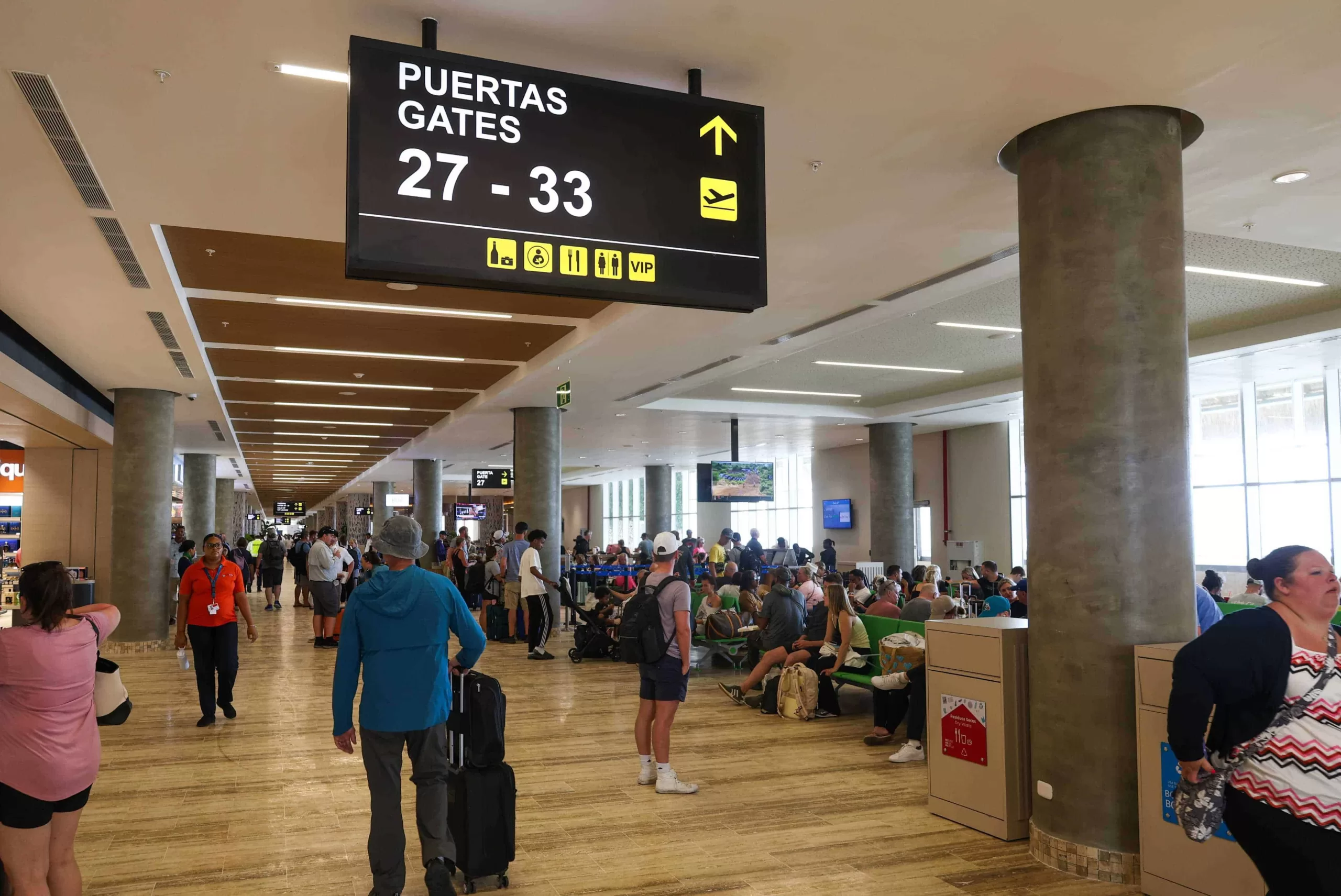 Actualmente, el Aeropuerto de Punta Cana moviliza el 68 % del tráfico aéreo turístico de todo el país. Foto de Diario Libre.