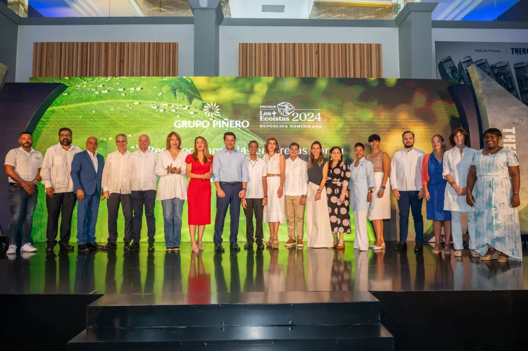 Grupo Piñero Celebra los premios Los +Ecoístas República Dominicana.