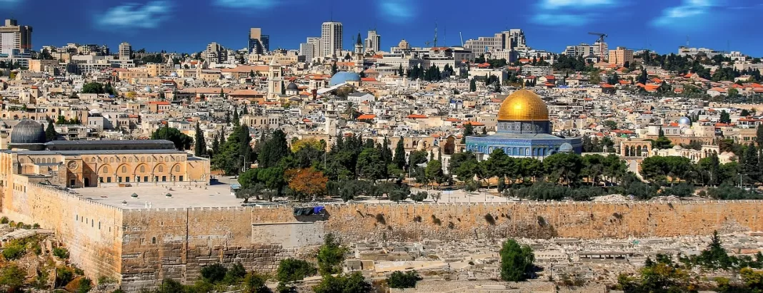 Imagen de Jerusalén, Israel y Pueblo viejo.