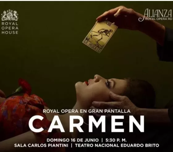 Carmen, Royal Opera en Gran Pantalla el 16 de junio en el Teatro Nacional