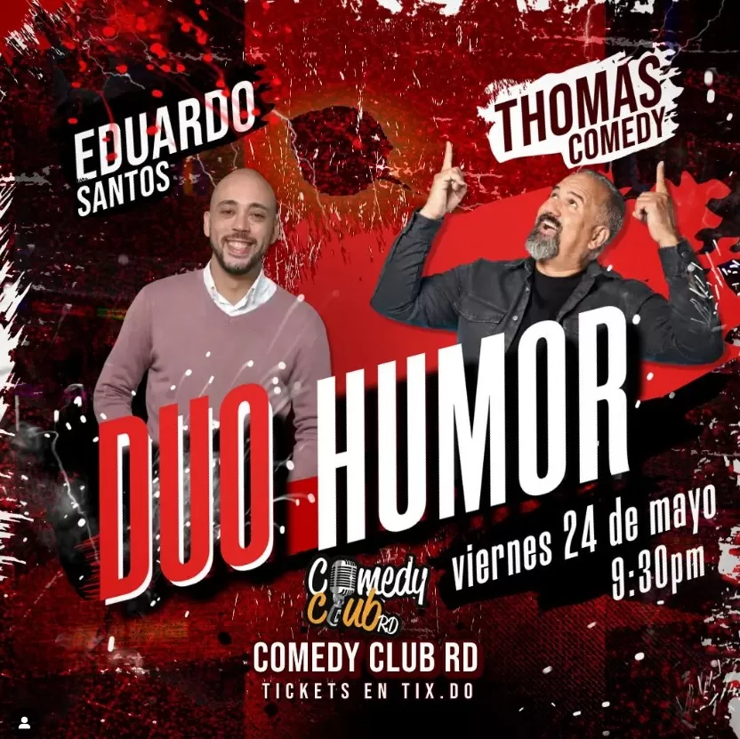 Duo de Humor Comedy Clubrd y Thomas Comedy el 24 de mayo