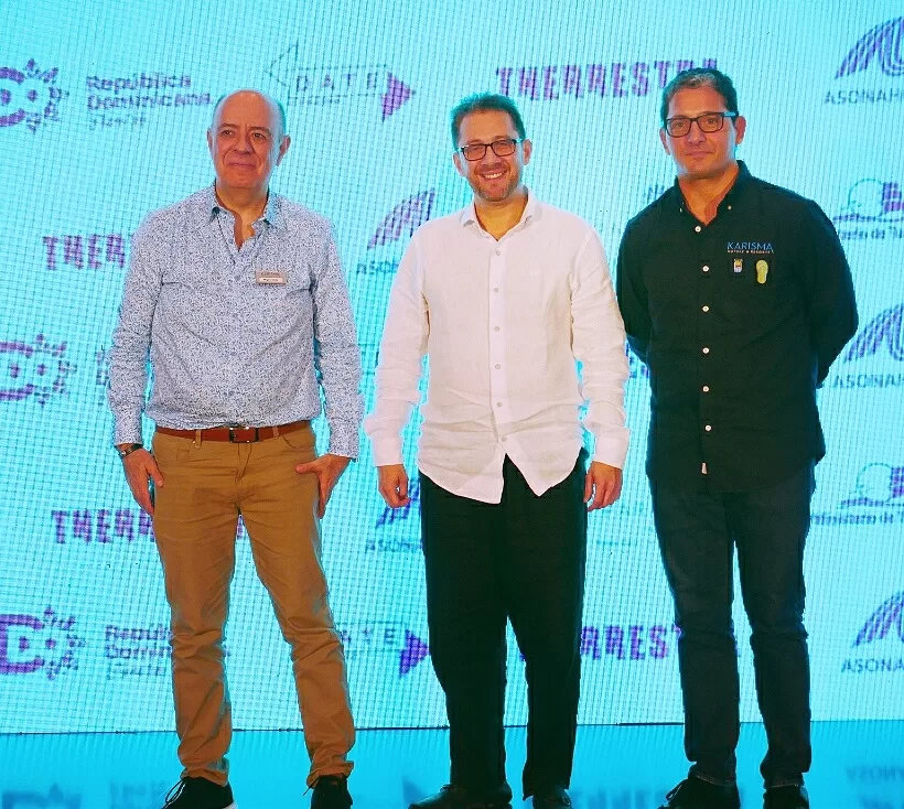 Esteban Velásquez, CEO, Karisma Hotels & Resorts, Miguel Ortiz – Chief Strategy Officer Karisma Hotels & Resorts, Pablo Jaitman, VP SALES DR & LATAM Karisma Hotels & Resorts a