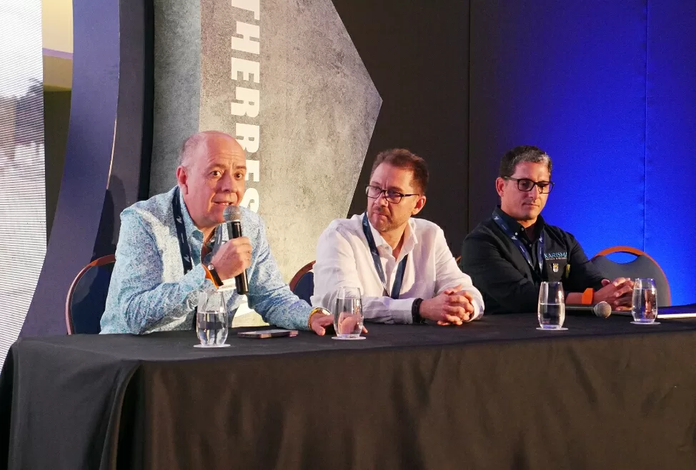 Esteban Velásquez, CEO, Karisma Hotels & Resorts, Miguel Ortiz – Chief Strategy Officer Karisma Hotels & Resorts, Pablo Jaitman, VP SALES DR & LATAM Karisma Hotels & Resorts