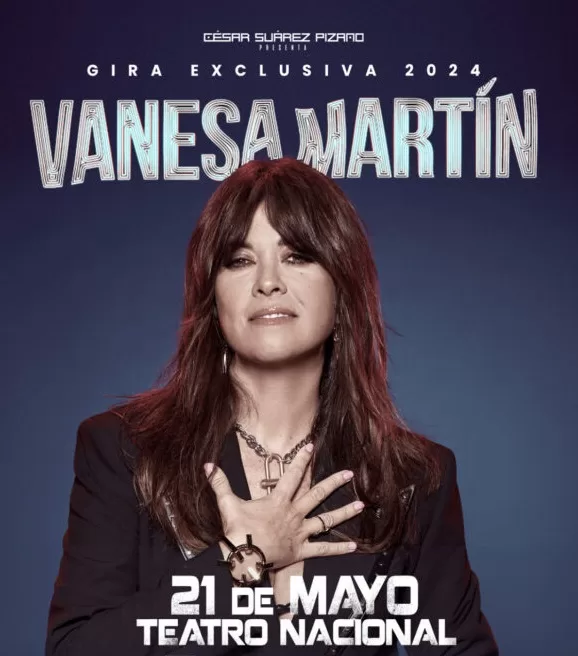 Vanesa Martín el 21 de mayo en el Teatro Nacional