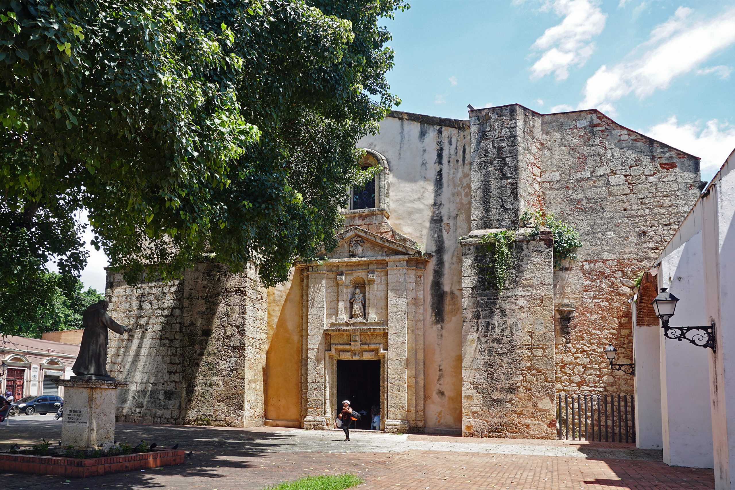 Iglesia de las Mercedes en la Ciudad Colonial de Santo Domingo.