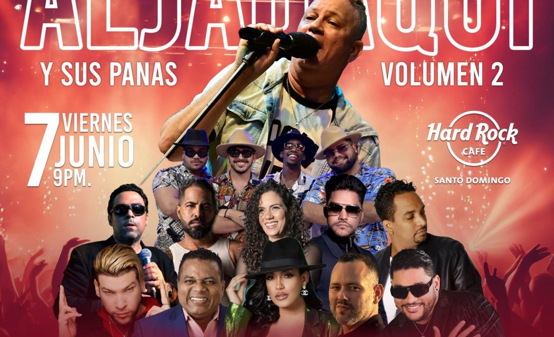 Aljadaqui y sus Panas volumen 2 en HRCafé Santo Domingo el v7 de junio