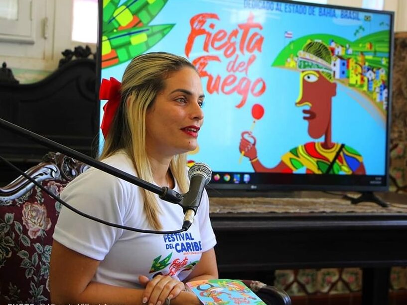 Daniela Anaya, Coordinadora general del Festival del Caribe