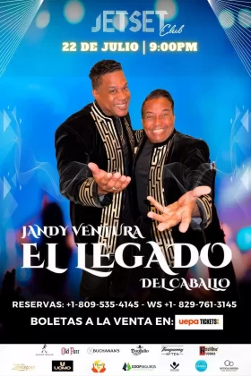 El Legado Pa los Padres es el 22 en Jet Set Club de Santo Domingo