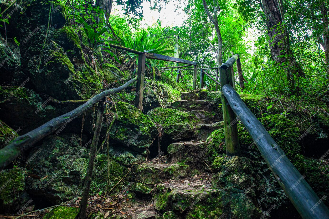 Entrada a la Cueva Chico en el Sendero Padre Nuestro en el Parque Nacional Cotubanama en Bayahíbe